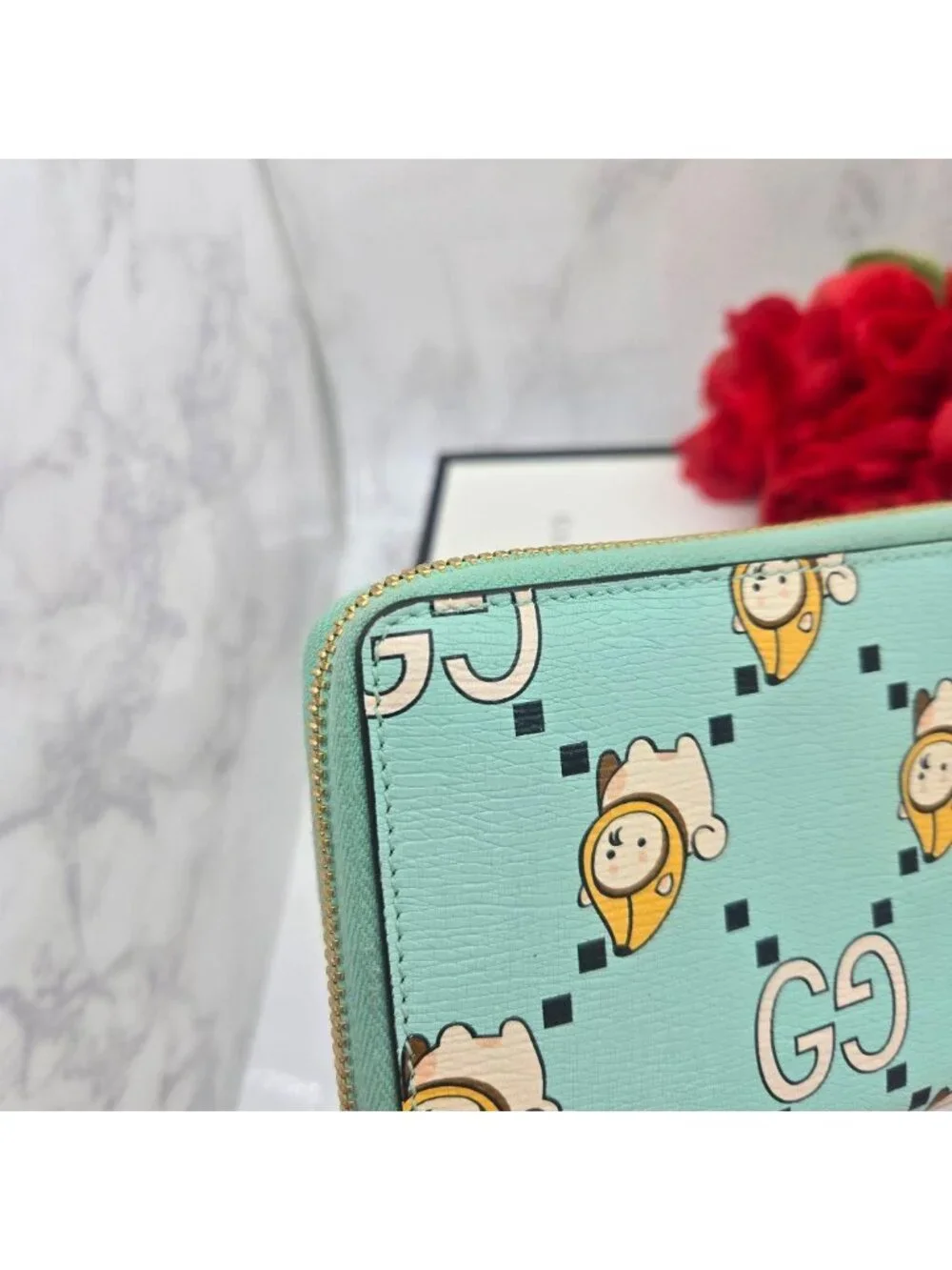 Gucci Wallet Animal Print Angela